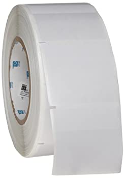 【中古】【輸入品・未使用】Brady THT-26-427-1 2.5 Width x 2.25 Height%ｶﾝﾏ% B-427 Self-Laminating Vinyl%ｶﾝﾏ% Matte Finish White/Translucent Thermal Transfer Printa