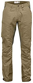 【中古】【インポート品・未当てはめる】FJALLRAVEN ABISKO LITE TREKKING TROUSERS SAND (WAIST 34 REGULAR) (Parallel Imported Product)