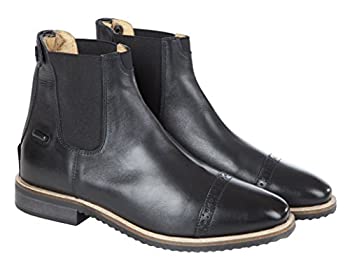 【中古】【インポート品・未当て嵌める】Huntley Ladiesなめし革Paddockブーツ