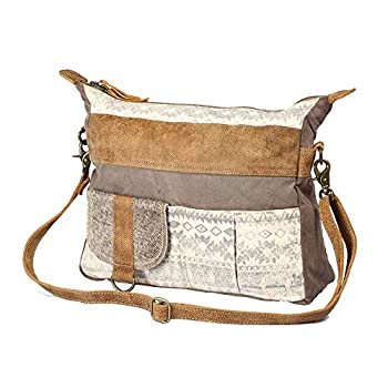 【中古】【輸入品・未使用】Myra Bag トライブストリップ アップサイクル キャンバス&牛革バッグ S-1210 16,221円