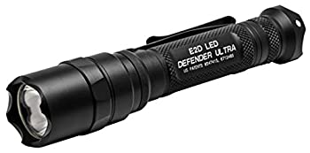 【中古】【インポート品・未当て嵌める】SureFire E2D ディフェンダー E2D ディフェンダー ウルトラデュアル最終生産物LED懐中照明ランプ テールキャップクリックスイッチ付き添い人 黒いこと