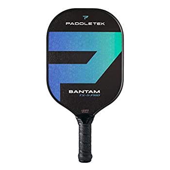 【中古】【輸入品・未使用】Paddletek Bantam TS-5 プロピックルボールパドル 軽量 標準グリップ ブルー