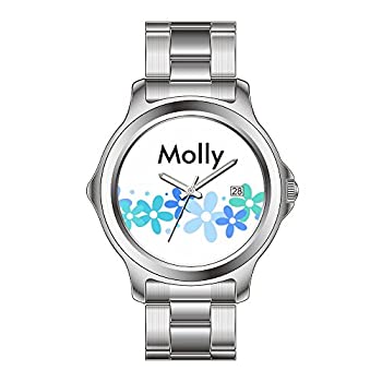 【中古】【インポート品・未当てはめる】FDCクリスマス差し上げ物Watchesメンズ流行り物Japanese Quartz Dateステンレススチールブレスレットウオッチモノグラム流行り物ウオッチ