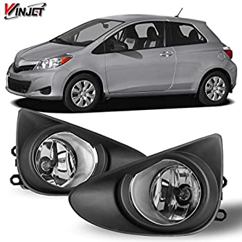 【中古】【輸入品・未使用】Winjet [2012 2013 2014 トヨタ ヤリス ハッチバック] ドライビングフォグライト + スイッチ + 配線キット クリアレンズ (WJ30-0391-09)｜スカイマーケットプラス