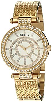【中古】【輸入品・未使用】Guess Women 's u1008l3ゴールドメタルクォーツファッション腕時計|スカイマーケットプラス