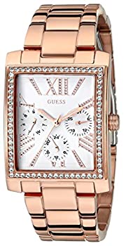 【中古】【輸入品・未使用】GUESS Women's U0446L3 Stunning Retro Rose Gold-Tone Multi-Function Watch