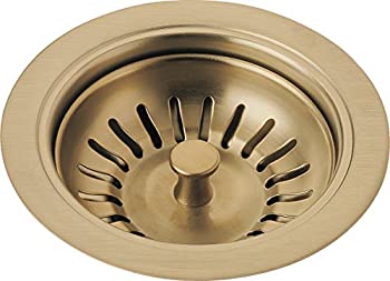 【中古】【インポート品・未当て嵌める】Delta Faucet 72010-CZ Flange and Strainer%ｶﾝﾏ% Kitchen Sink%ｶﾝﾏ% Champagne Bronze by DELTA FAUCET
