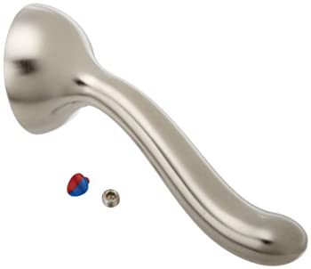 【中古】【インポート品・未当て嵌める】Delta Faucet RP46748AR Leland%ｶﾝﾏ% Single Metal Lever Handle with Button and Set Screw%ｶﾝﾏ% Arctic Stainless