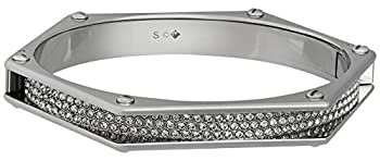 【中古】【輸入品・未使用】SWAROVSKI ボルトバングル スモール 5098835