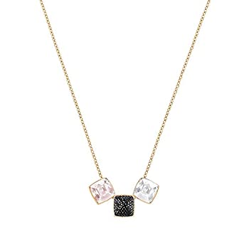 【中古】【輸入品・未使用】スワロフスキー ジュエリー グランス ネックレス ブラック
