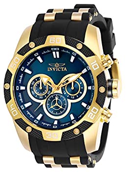 【中古】【インポート品・未当て嵌める】Invicta メンズ スピードウェイ 石英 ウオッチ ステンレススチールストラップ 黒いこと