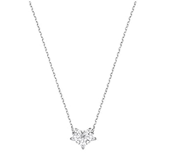 【中古】【輸入品・未使用】Swarovski レディース レディネックレスホワイト、ロジウムメッキ|スカイマーケットプラス