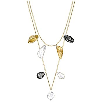 【中古】【輸入品・未使用】Swarovski レディース プリズマ多彩なネックレス - ゴールドメッキ -