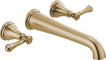 【中古】【輸入品・未使用】Delta Faucet T5797-CZWL 浴槽フィラー 壁取り付け シャンパンブロンズ