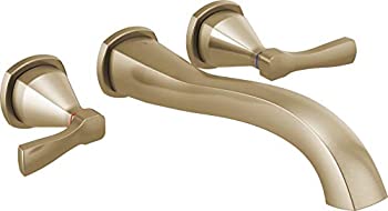 【中古】【輸入品・未使用】Delta Faucet T5776-CZWL バスタブフィラー 壁マウント シャンパンブロンズ