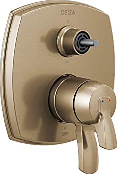 【中古】【輸入品・未使用】Delta Faucet T27976-CZLHP 17シリーズ 6つの機能 少ないハンドル シャワートリム 切替弁付き シャンパンブロンズ