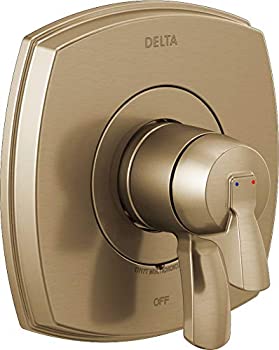 【中古】【輸入品・未使用】Delta Faucet Stryke 17シリーズ デュアル機能シャワーハンドルバルブトリムキット シャンパンブロンズ T17076-CZ (バルブは含まれません)