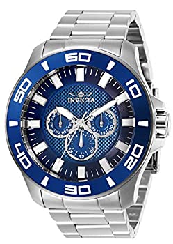 【中古】【インポート品・未当て嵌める】Invicta Men\u0027s 27981 Pro Diver Quartz Chronograph Blue Dial Watch