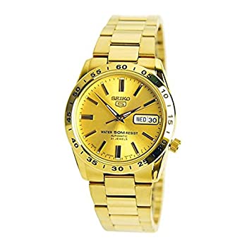 【中古】【インポート品・未当て嵌める】Seiko セイコー 5 Automatic SNKE06K1 ゴールド メンズ アナログ 商行為 自動小銃 外国で積みだし Seiko