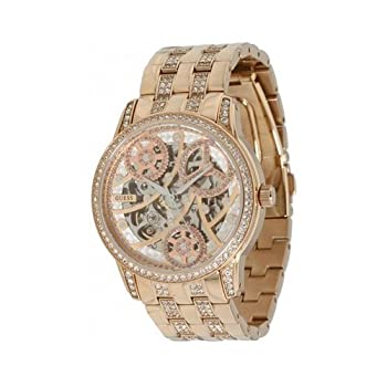 【中古】【輸入品・未使用】Guess レディース 自動ローズゴールドトーンクリスタルレディース腕時計を推測｜スカイマーケットプラス