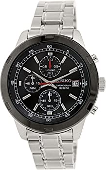 【中古】【インポート品・未当て嵌める】セイコーMen \u0027s sks427?Analog Display Japanese Quartzステンレス鋼スチール写真Watch