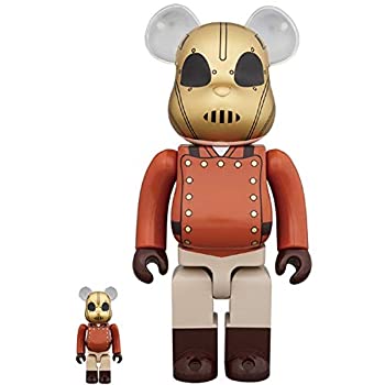 【中古】【輸入品・未使用】Medicom Rocketeer 100% & 400% ベアブリック 2パック マルチカラー|スカイマーケットプラス