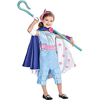 【中古】【輸入品・未使用】Party City Toy Story 4 ボーピープコスチューム 子供用 ジャンプスーツ、スカート/ケープ/スタッフなど付き US サイズ: Small