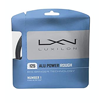 【中古】【インポート品・未当て嵌める】Luxilon Big Banger ALU Power Rough 16ゲージ - 125ポリエステル (ポリエステル) テニスラケットストリングセット マルチ容器に並べる - 回転運動、プレ