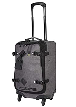 【中古】【輸入品・未使用】Cobra Golf 2020 Rolling Carry On (Black-Heather Gray)