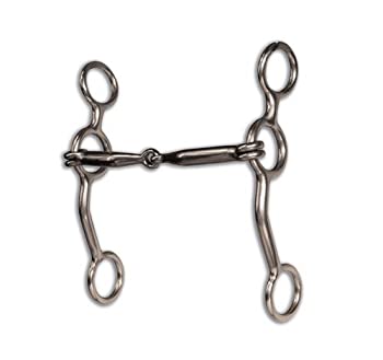 【中古】【輸入品・未使用】Equisential byプロフェッショナルChoice EquineパフォーマンスロングシャンクSmooth Snaffle Bit