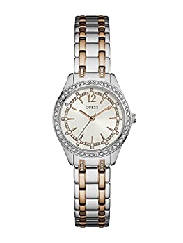 【中古】【輸入品・未使用】Guess ゲス Crystal Accent Guess シルバー レディース アナログ ビジネス クォーツ 海外出荷 W0830L1｜スカイマーケットプラス 34,476円