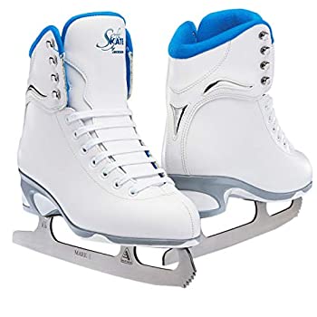 【中古】【インポート品・未当て嵌める】ジャクソン(Jackson Ultima)図形アイススケートJS180 / JS181 / JS184 - 亭主もちとお姉さん用[並行輸入] (青色/Blue%ｶﾝﾏ% 成年者/Adult 6) スポーツ・アウトドア-その他