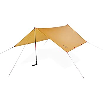 【中古】【インポート品・未当て嵌める】Msrスルーハイカー100舞台の袖V2テントアクセサリーイエロー2019