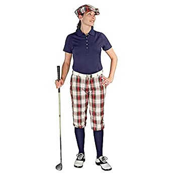 【中古】【インポート品・未当て嵌める】Golf Knickers Outfit - スチュワートコレクション - お一揃いのゴルフ旗がしらとふくらはぎ靴下: レディース\u0027基準打数5\u0027 - ドレススチュワート 10