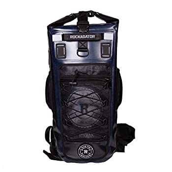 【中古】【インポート品・未当てはめる】Rockagator 雨合羽うしろ側容器に並べる Kodiak 40リッター TPU エクストリームウェザーパック%ｶﾝﾏ% 青碧/黒いこと%ｶﾝﾏ% 40-Liter