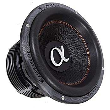 【中古】【輸入品・未使用】Alphasonik VSW810 Venum 800シリーズ 10インチ 3300ワット 最大1100ワット RMS デュアル4オーム カーサブウーファー ダイキャスト アルミバスケ