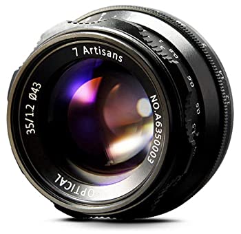 【中古】【輸入品・未使用】7artisans 光電35mm f/1.2 レンズ Sony Eマウント用 - ブラック｜スカイマーケットプラス