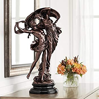 【中古】【輸入品・未使用】フローティングDancing Coupleブロンズ仕上げ25?3?/ 4?%ﾀﾞﾌﾞﾙｸｫｰﾃ%高Sculpture