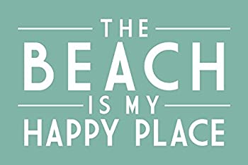 【中古】【輸入品・未使用】The Beach Is My Happy Place???単に言った 36 x 54 Giclee Print LANT-80573-36x54｜スカイマーケットプラス