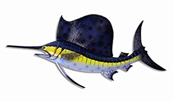 【中古】【輸入品・未使用】手描きジャンボストライプブルーSailfish塩Walterゲーム魚壁マウントPlaque 48?%ﾀﾞﾌﾞﾙｸｫｰﾃ%