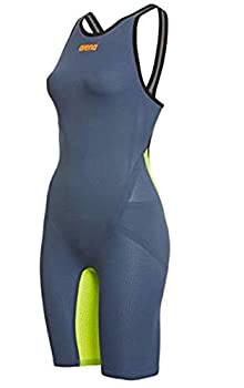 【中古】【インポート品・未当て嵌める】Arena レディース 押さえる版 Powerskin Carbon Flex VX 開けはなしうしろ側 テック背広 海水着 26
