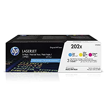 【中古】【インポート品・未当てはめる】HP (エイチピー) 202X | CF501X CF502X CF503X | トナーカートリッジ3点 | HP Laserjet Pro M254 M281cdw M281dw相応う