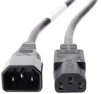 【中古】【輸入品・未使用】Power cord C13 to C14 10A