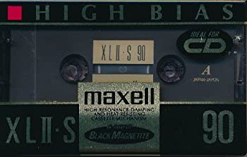 【中古】【輸入品・未使用】Maxell xlii-s 90分オーディオカセットテープ