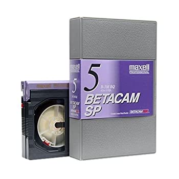 【中古】【インポート品・未当て嵌める】Maxell b-5msp Betacam SPヴィデオテープ、5分、小さな