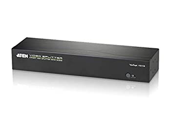 【中古】【輸入品・未使用】VS0108 [8ポート VGA・オーディオ分配器]