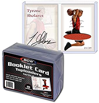 【中古】【インポート品・未当てはめる】BCW Booklet Card Topload%ｶﾝﾏ% Vertical%ｶﾝﾏ% 10 Per Pack