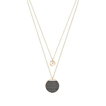 【中古】【インポート品・未当て嵌める】スワロフスキーGinger Layeredシャンデリヤ、薄墨色、ローズゴールドメッキ