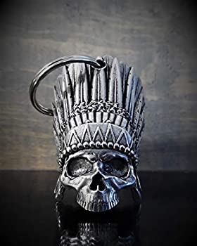 【中古】【輸入品・未使用】3D インディアンスカル デラックス ライダーベル