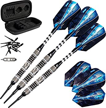【中古】【輸入品・未使用】Viper Astro Tungsten Soft Tip Darts Black Rings 16 Grams